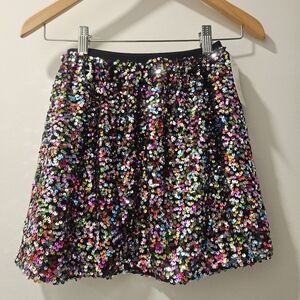 Jumping Beans Girls Sequin Skirt Size 8 NWT